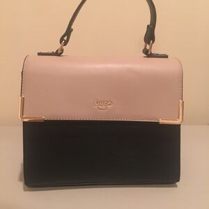 Dune London Black and Cream Women's Bag